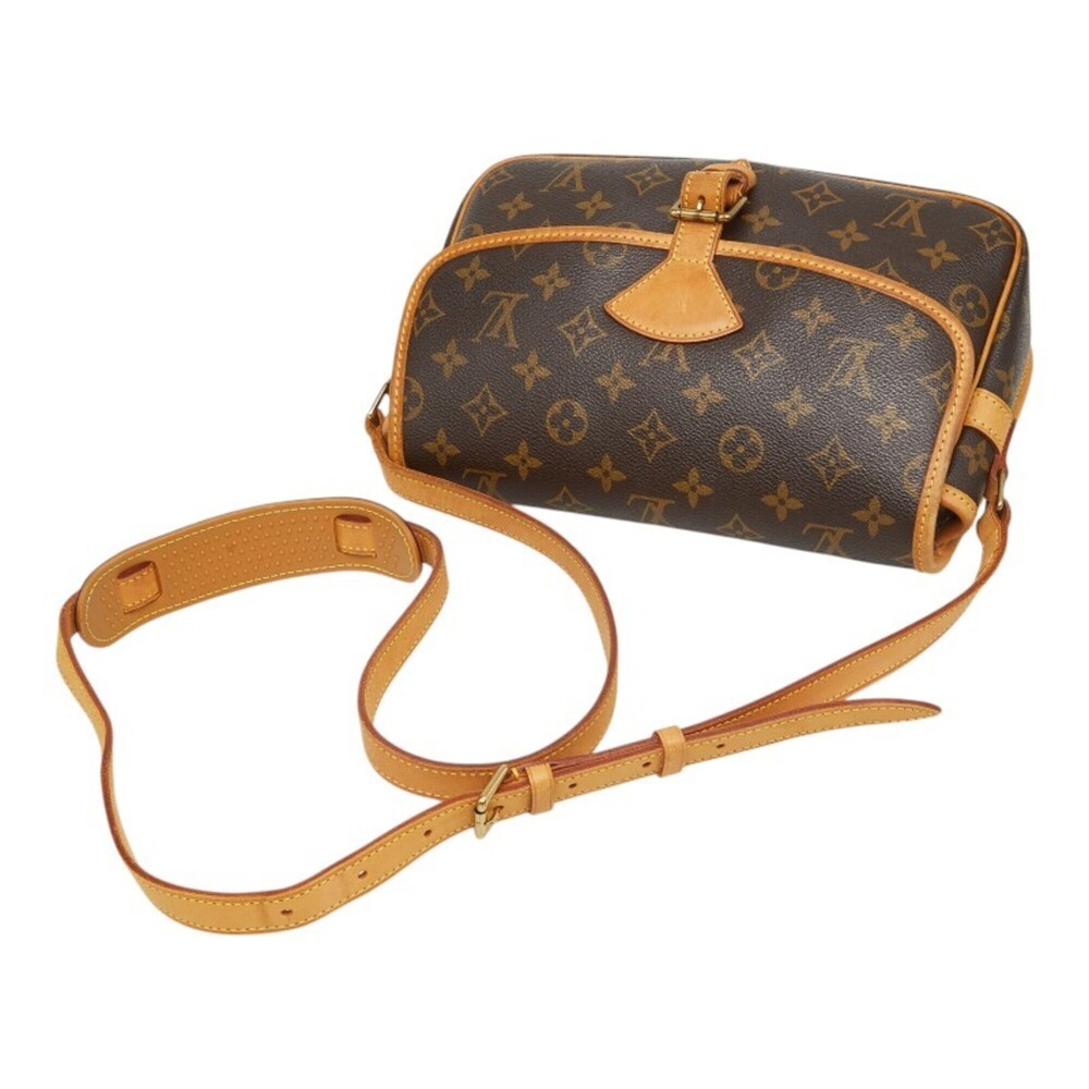 LOUIS VUITTON Brown Monogram Leather Shoulder Bag - Picture 4 of 13